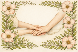 ilustracion de manos agarradas