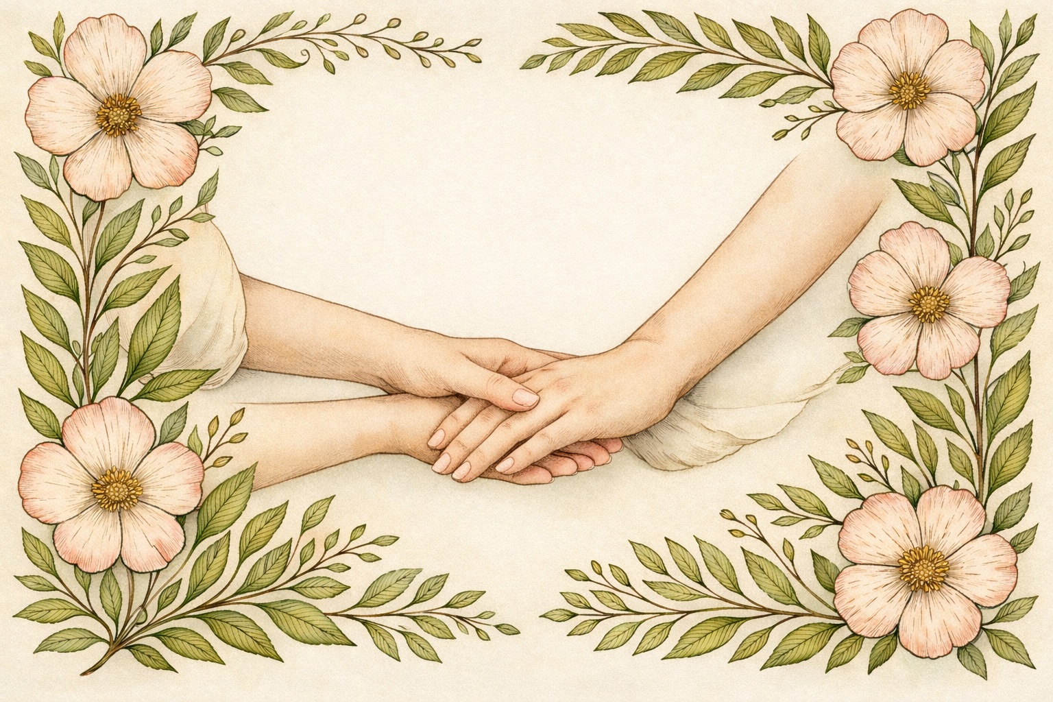 ilustracion de manos agarradas